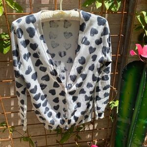 Truehitt XS graphic heart sweater